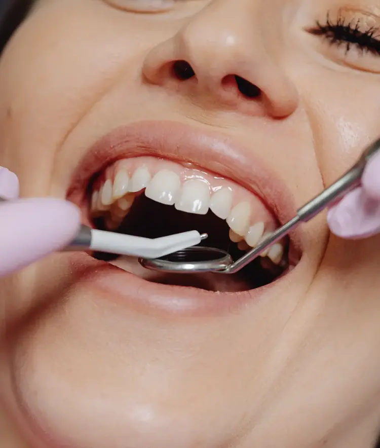 Comfortable dental visit